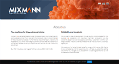 Desktop Screenshot of mixmann.com